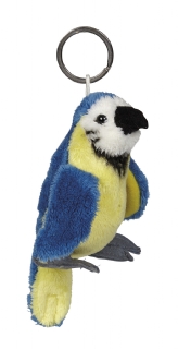 Blue and Gold Macaw Keyring, 10cm